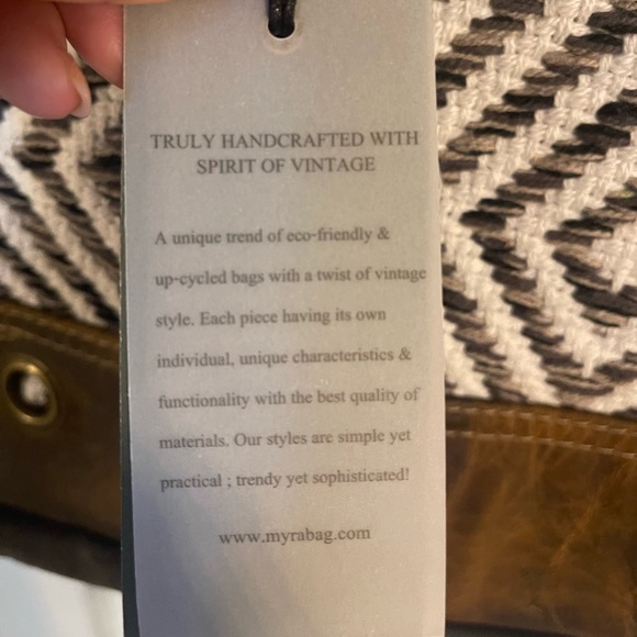 Myra bag Essence Tote - leather, rug - Picture 5 of 6